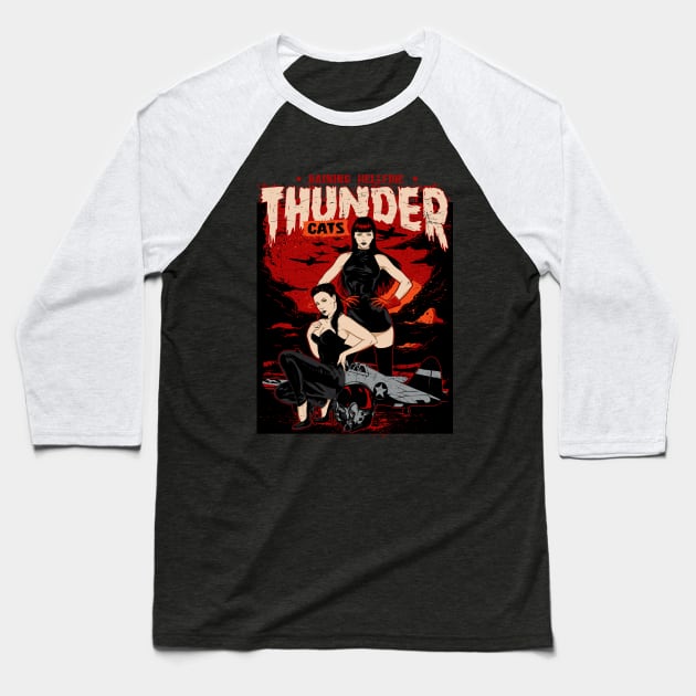 Thunder Cats Baseball T-Shirt by GoshaDron